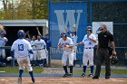 Baseball vs MIT  Wheaton College Baseball vs MIT during quarter final game of the NEWMAC Championship hosted by Wheaton. - (Photo by Keith Nordstrom) : Wheaton, baseball, NEWMAC